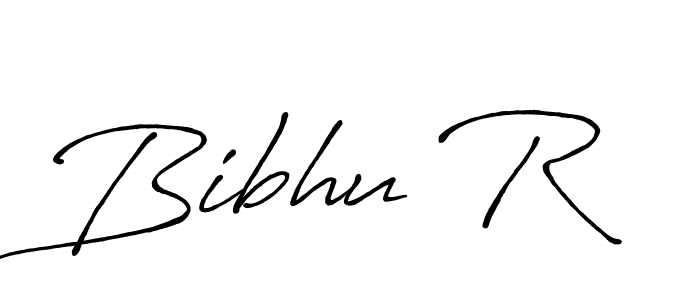 How to make Bibhu R signature? Antro_Vectra_Bolder is a professional autograph style. Create handwritten signature for Bibhu R name. Bibhu R signature style 7 images and pictures png