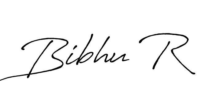 How to make Bibhu R signature? Antro_Vectra_Bolder is a professional autograph style. Create handwritten signature for Bibhu R name. Bibhu R signature style 7 images and pictures png