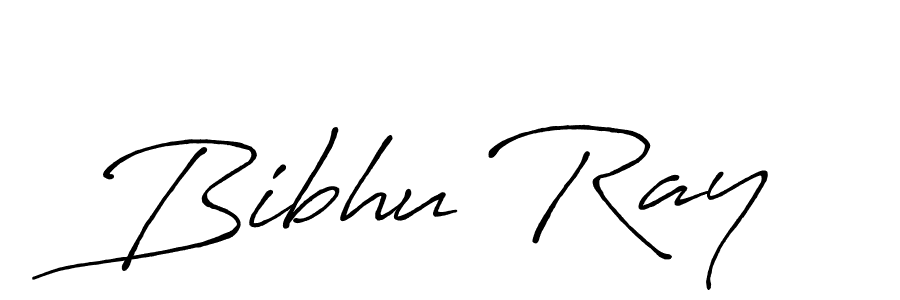 How to make Bibhu Ray signature? Antro_Vectra_Bolder is a professional autograph style. Create handwritten signature for Bibhu Ray name. Bibhu Ray signature style 7 images and pictures png