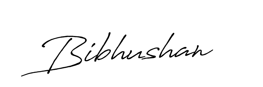 Make a beautiful signature design for name Bibhushan. With this signature (Antro_Vectra_Bolder) style, you can create a handwritten signature for free. Bibhushan signature style 7 images and pictures png