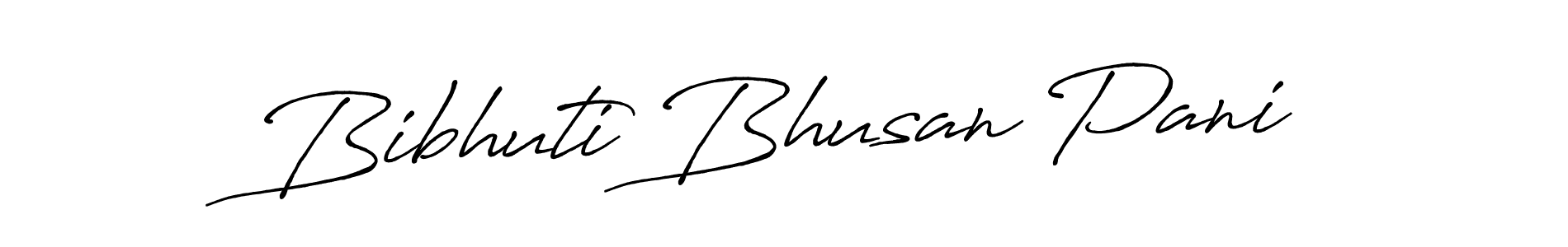 Make a beautiful signature design for name Bibhuti Bhusan Pani. With this signature (Antro_Vectra_Bolder) style, you can create a handwritten signature for free. Bibhuti Bhusan Pani signature style 7 images and pictures png