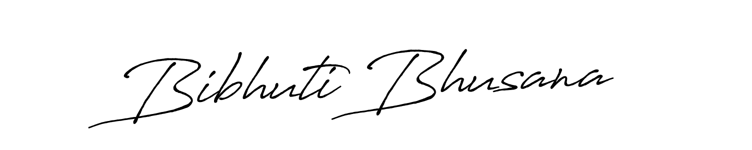 Bibhuti Bhusana stylish signature style. Best Handwritten Sign (Antro_Vectra_Bolder) for my name. Handwritten Signature Collection Ideas for my name Bibhuti Bhusana. Bibhuti Bhusana signature style 7 images and pictures png