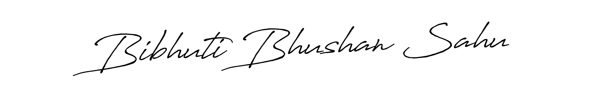 Bibhuti Bhushan Sahu stylish signature style. Best Handwritten Sign (Antro_Vectra_Bolder) for my name. Handwritten Signature Collection Ideas for my name Bibhuti Bhushan Sahu. Bibhuti Bhushan Sahu signature style 7 images and pictures png