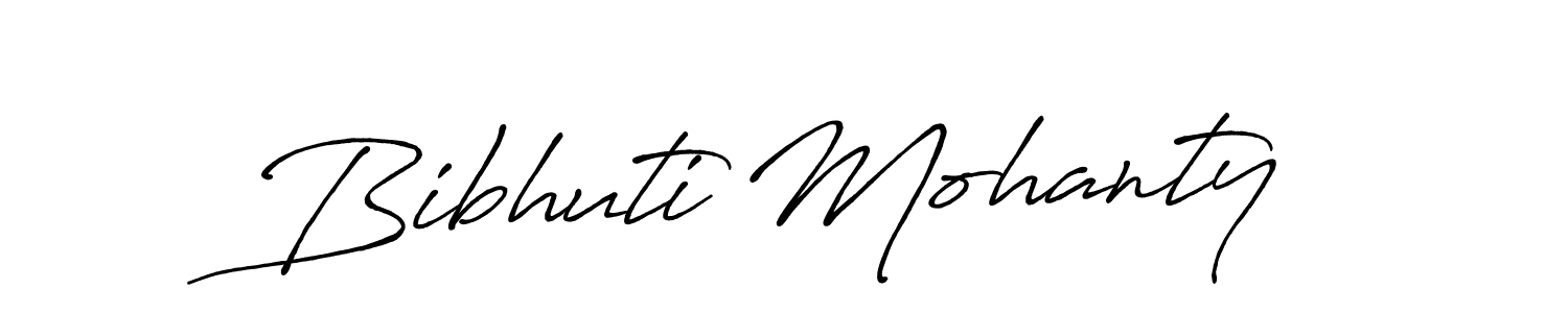 Also we have Bibhuti Mohanty name is the best signature style. Create professional handwritten signature collection using Antro_Vectra_Bolder autograph style. Bibhuti Mohanty signature style 7 images and pictures png