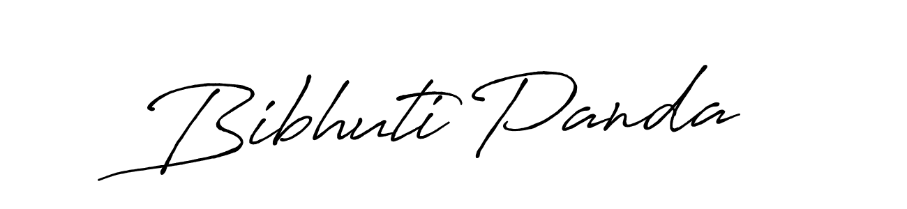 Use a signature maker to create a handwritten signature online. With this signature software, you can design (Antro_Vectra_Bolder) your own signature for name Bibhuti Panda. Bibhuti Panda signature style 7 images and pictures png