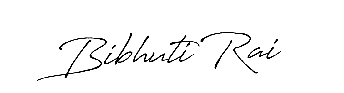 How to make Bibhuti Rai signature? Antro_Vectra_Bolder is a professional autograph style. Create handwritten signature for Bibhuti Rai name. Bibhuti Rai signature style 7 images and pictures png