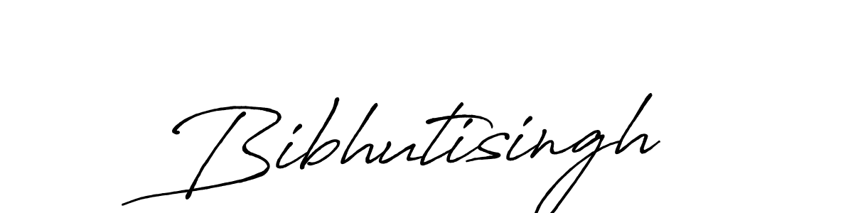 Also we have Bibhutisingh name is the best signature style. Create professional handwritten signature collection using Antro_Vectra_Bolder autograph style. Bibhutisingh signature style 7 images and pictures png