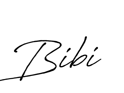 Bibi stylish signature style. Best Handwritten Sign (Antro_Vectra_Bolder) for my name. Handwritten Signature Collection Ideas for my name Bibi. Bibi signature style 7 images and pictures png