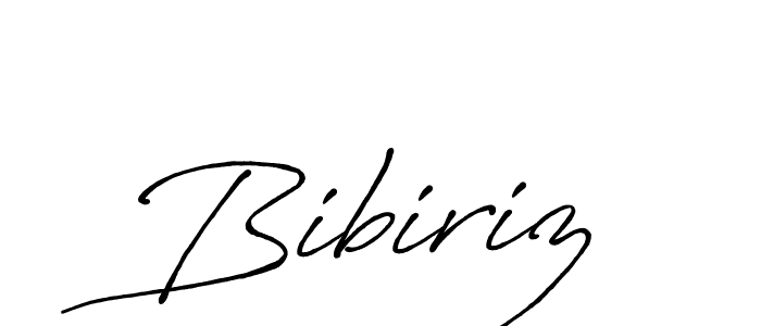 Create a beautiful signature design for name Bibiriz. With this signature (Antro_Vectra_Bolder) fonts, you can make a handwritten signature for free. Bibiriz signature style 7 images and pictures png