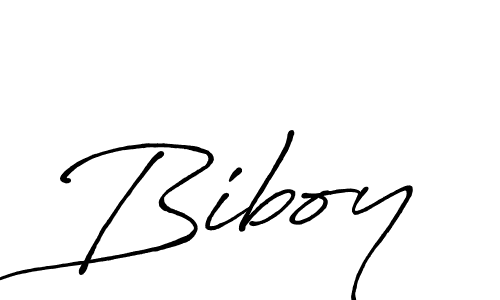 How to make Biboy signature? Antro_Vectra_Bolder is a professional autograph style. Create handwritten signature for Biboy name. Biboy signature style 7 images and pictures png