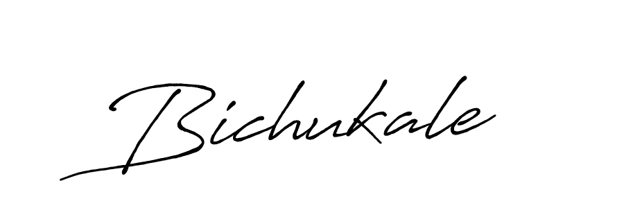 Bichukale stylish signature style. Best Handwritten Sign (Antro_Vectra_Bolder) for my name. Handwritten Signature Collection Ideas for my name Bichukale. Bichukale signature style 7 images and pictures png