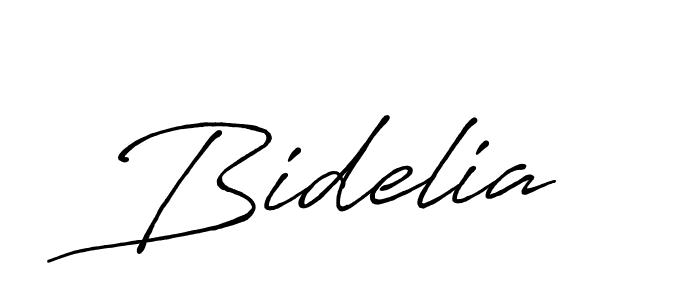 Once you've used our free online signature maker to create your best signature Antro_Vectra_Bolder style, it's time to enjoy all of the benefits that Bidelia name signing documents. Bidelia signature style 7 images and pictures png