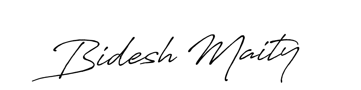 Once you've used our free online signature maker to create your best signature Antro_Vectra_Bolder style, it's time to enjoy all of the benefits that Bidesh Maity name signing documents. Bidesh Maity signature style 7 images and pictures png