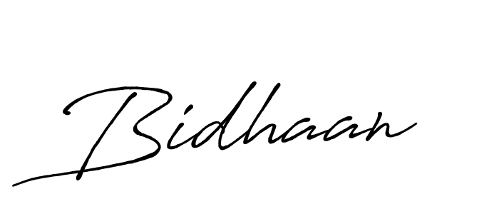 The best way (Antro_Vectra_Bolder) to make a short signature is to pick only two or three words in your name. The name Bidhaan include a total of six letters. For converting this name. Bidhaan signature style 7 images and pictures png