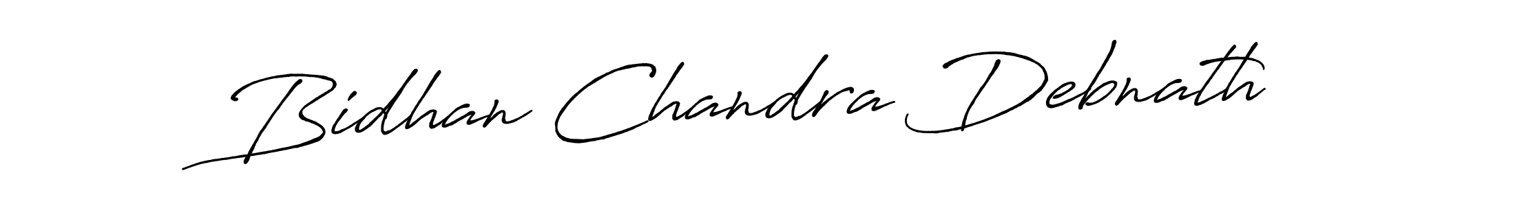 Use a signature maker to create a handwritten signature online. With this signature software, you can design (Antro_Vectra_Bolder) your own signature for name Bidhan Chandra Debnath. Bidhan Chandra Debnath signature style 7 images and pictures png