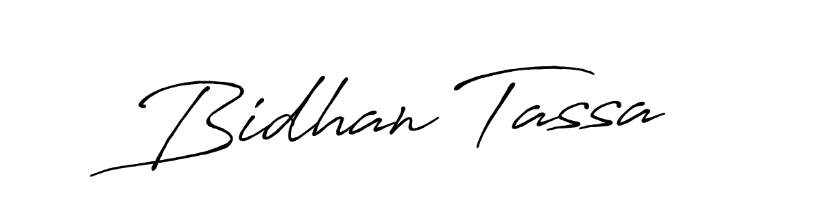 Make a short Bidhan Tassa signature style. Manage your documents anywhere anytime using Antro_Vectra_Bolder. Create and add eSignatures, submit forms, share and send files easily. Bidhan Tassa signature style 7 images and pictures png