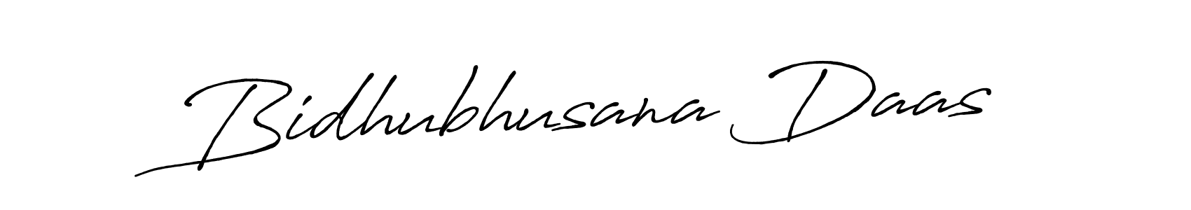 Make a beautiful signature design for name Bidhubhusana Daas. With this signature (Antro_Vectra_Bolder) style, you can create a handwritten signature for free. Bidhubhusana Daas signature style 7 images and pictures png