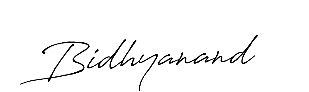 You should practise on your own different ways (Antro_Vectra_Bolder) to write your name (Bidhyanand) in signature. don't let someone else do it for you. Bidhyanand signature style 7 images and pictures png