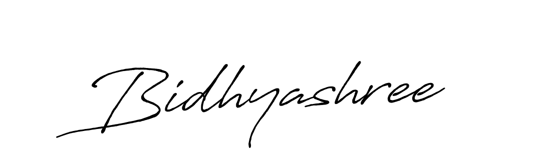 It looks lik you need a new signature style for name Bidhyashree. Design unique handwritten (Antro_Vectra_Bolder) signature with our free signature maker in just a few clicks. Bidhyashree signature style 7 images and pictures png