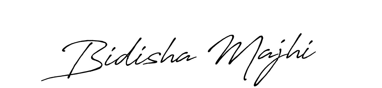 Design your own signature with our free online signature maker. With this signature software, you can create a handwritten (Antro_Vectra_Bolder) signature for name Bidisha Majhi. Bidisha Majhi signature style 7 images and pictures png