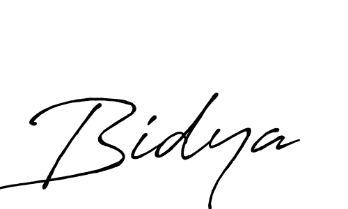 Once you've used our free online signature maker to create your best signature Antro_Vectra_Bolder style, it's time to enjoy all of the benefits that Bidya name signing documents. Bidya signature style 7 images and pictures png