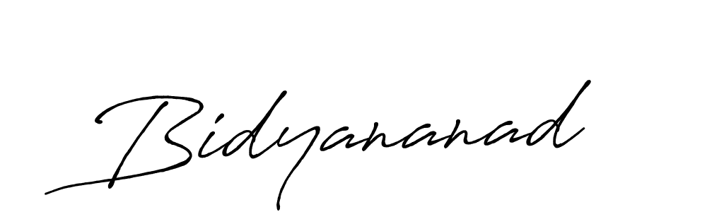 You should practise on your own different ways (Antro_Vectra_Bolder) to write your name (Bidyananad) in signature. don't let someone else do it for you. Bidyananad signature style 7 images and pictures png