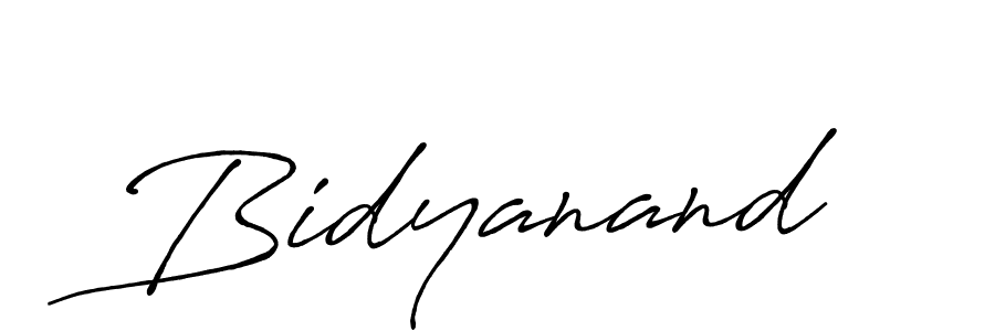 Once you've used our free online signature maker to create your best signature Antro_Vectra_Bolder style, it's time to enjoy all of the benefits that Bidyanand name signing documents. Bidyanand signature style 7 images and pictures png