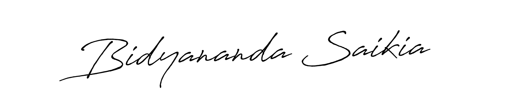 You can use this online signature creator to create a handwritten signature for the name Bidyananda Saikia. This is the best online autograph maker. Bidyananda Saikia signature style 7 images and pictures png