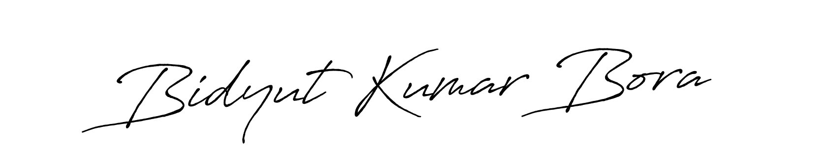 Design your own signature with our free online signature maker. With this signature software, you can create a handwritten (Antro_Vectra_Bolder) signature for name Bidyut Kumar Bora. Bidyut Kumar Bora signature style 7 images and pictures png