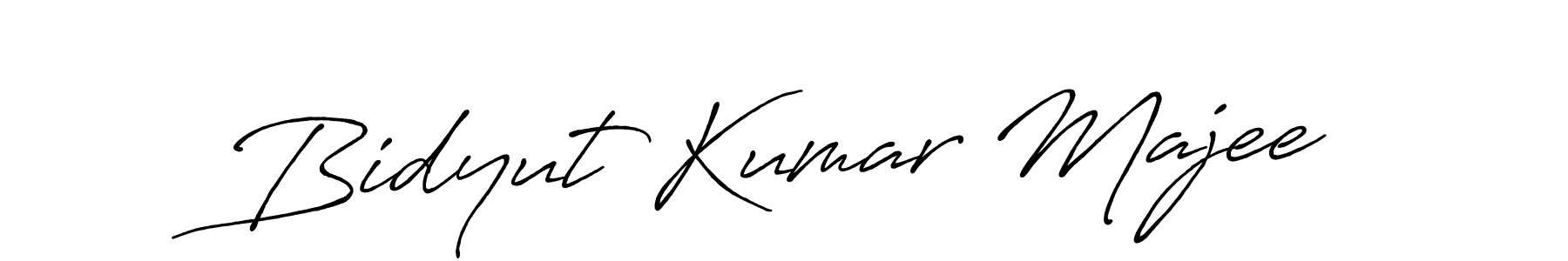 Use a signature maker to create a handwritten signature online. With this signature software, you can design (Antro_Vectra_Bolder) your own signature for name Bidyut Kumar Majee. Bidyut Kumar Majee signature style 7 images and pictures png