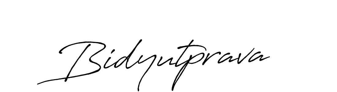 Make a beautiful signature design for name Bidyutprava. With this signature (Antro_Vectra_Bolder) style, you can create a handwritten signature for free. Bidyutprava signature style 7 images and pictures png