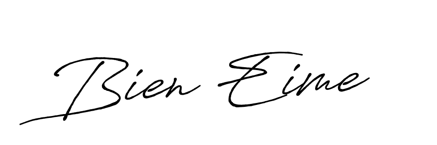 Once you've used our free online signature maker to create your best signature Antro_Vectra_Bolder style, it's time to enjoy all of the benefits that Bien Eime name signing documents. Bien Eime signature style 7 images and pictures png