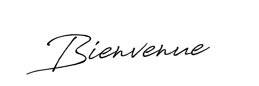Antro_Vectra_Bolder is a professional signature style that is perfect for those who want to add a touch of class to their signature. It is also a great choice for those who want to make their signature more unique. Get Bienvenue name to fancy signature for free. Bienvenue signature style 7 images and pictures png