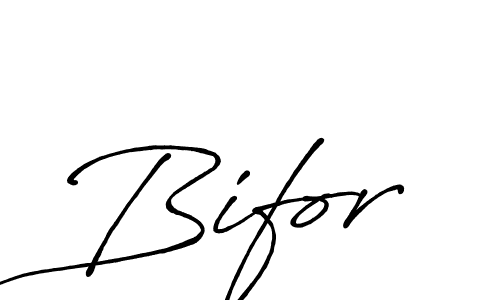 How to make Bifor name signature. Use Antro_Vectra_Bolder style for creating short signs online. This is the latest handwritten sign. Bifor signature style 7 images and pictures png