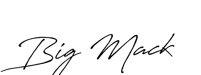 Once you've used our free online signature maker to create your best signature Antro_Vectra_Bolder style, it's time to enjoy all of the benefits that Big Mack name signing documents. Big Mack signature style 7 images and pictures png