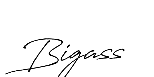 The best way (Antro_Vectra_Bolder) to make a short signature is to pick only two or three words in your name. The name Bigass include a total of six letters. For converting this name. Bigass signature style 7 images and pictures png