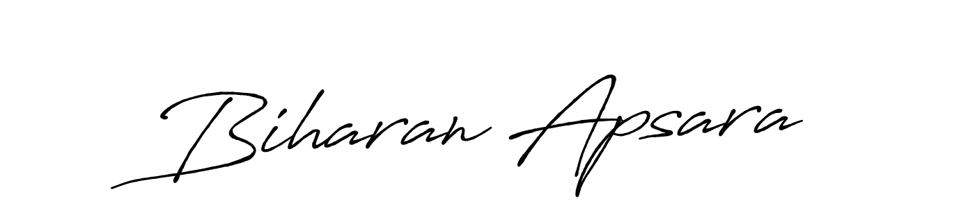 Make a beautiful signature design for name Biharan Apsara. Use this online signature maker to create a handwritten signature for free. Biharan Apsara signature style 7 images and pictures png