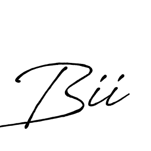 Create a beautiful signature design for name Bii. With this signature (Antro_Vectra_Bolder) fonts, you can make a handwritten signature for free. Bii signature style 7 images and pictures png