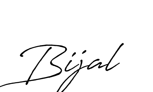 Also we have Bijal name is the best signature style. Create professional handwritten signature collection using Antro_Vectra_Bolder autograph style. Bijal signature style 7 images and pictures png