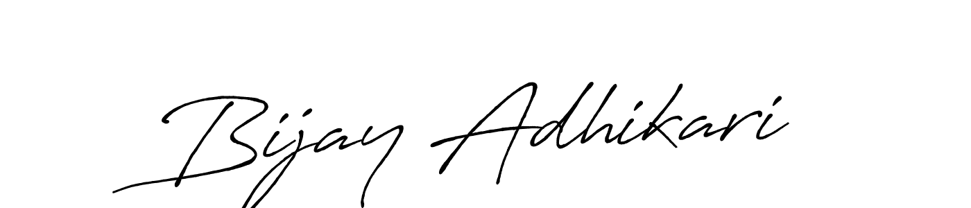 This is the best signature style for the Bijay Adhikari name. Also you like these signature font (Antro_Vectra_Bolder). Mix name signature. Bijay Adhikari signature style 7 images and pictures png