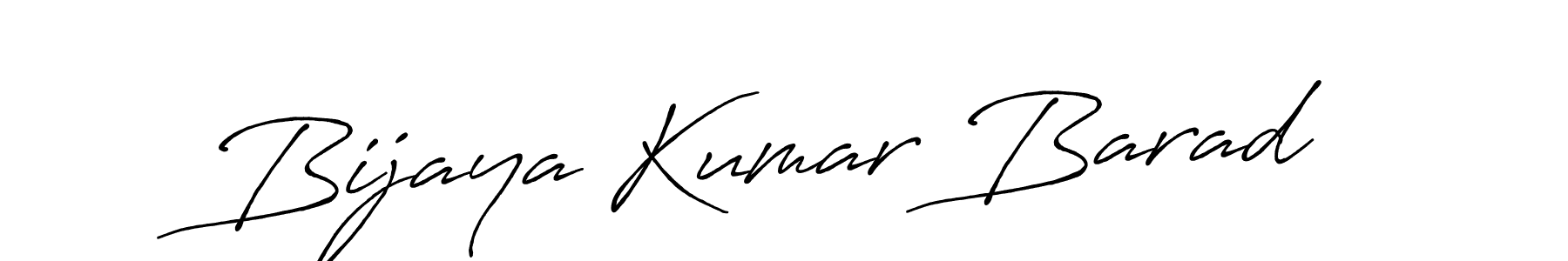 How to make Bijaya Kumar Barad name signature. Use Antro_Vectra_Bolder style for creating short signs online. This is the latest handwritten sign. Bijaya Kumar Barad signature style 7 images and pictures png