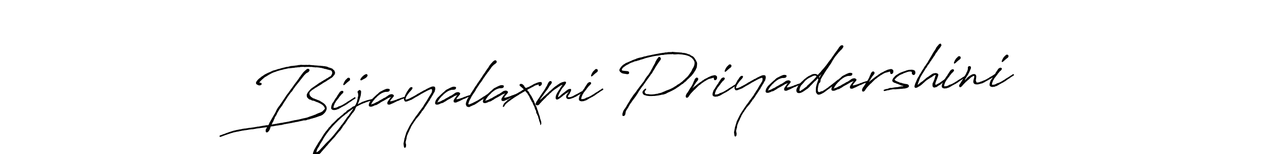 How to make Bijayalaxmi Priyadarshini name signature. Use Antro_Vectra_Bolder style for creating short signs online. This is the latest handwritten sign. Bijayalaxmi Priyadarshini signature style 7 images and pictures png