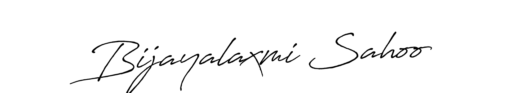 Use a signature maker to create a handwritten signature online. With this signature software, you can design (Antro_Vectra_Bolder) your own signature for name Bijayalaxmi Sahoo. Bijayalaxmi Sahoo signature style 7 images and pictures png