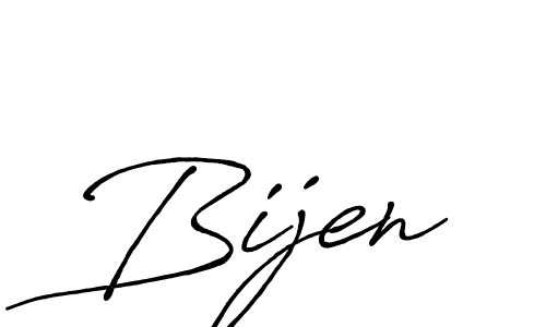 You should practise on your own different ways (Antro_Vectra_Bolder) to write your name (Bijen) in signature. don't let someone else do it for you. Bijen signature style 7 images and pictures png