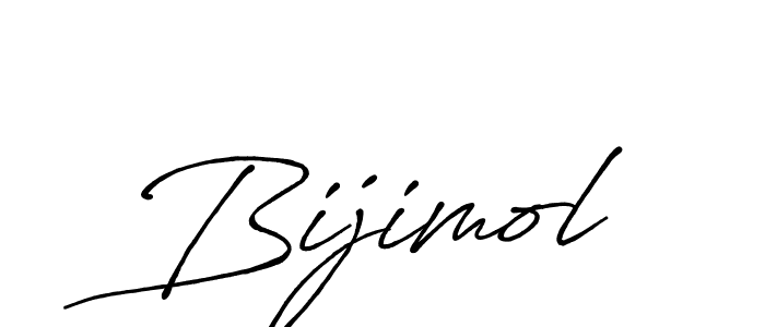 How to make Bijimol signature? Antro_Vectra_Bolder is a professional autograph style. Create handwritten signature for Bijimol name. Bijimol signature style 7 images and pictures png