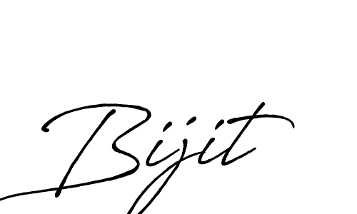 Design your own signature with our free online signature maker. With this signature software, you can create a handwritten (Antro_Vectra_Bolder) signature for name Bijit. Bijit signature style 7 images and pictures png