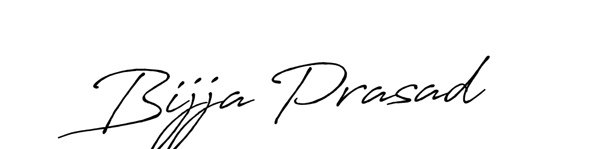 Use a signature maker to create a handwritten signature online. With this signature software, you can design (Antro_Vectra_Bolder) your own signature for name Bijja Prasad. Bijja Prasad signature style 7 images and pictures png