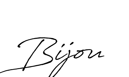 Design your own signature with our free online signature maker. With this signature software, you can create a handwritten (Antro_Vectra_Bolder) signature for name Bijou. Bijou signature style 7 images and pictures png