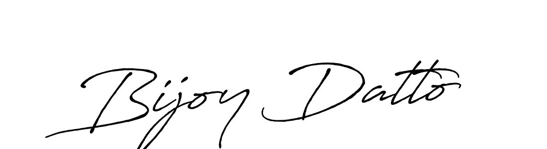 You should practise on your own different ways (Antro_Vectra_Bolder) to write your name (Bijoy Datto) in signature. don't let someone else do it for you. Bijoy Datto signature style 7 images and pictures png