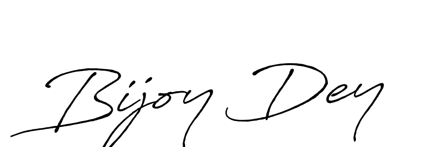 Make a beautiful signature design for name Bijoy Dey. With this signature (Antro_Vectra_Bolder) style, you can create a handwritten signature for free. Bijoy Dey signature style 7 images and pictures png